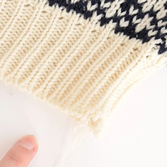 Original Cube Mulit-colour Knit Crewneck Sweater - Picture 5 of 14